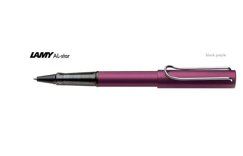 Lamy ALStar Black Purple Rollerball Pen [329]